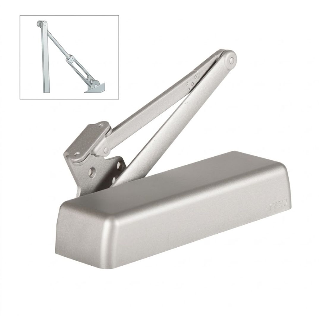 689 - Silver Aluminum Painted